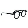 Sonnenbrillenrahmen Vintage handgefertigte Acetat-Brillenrahmen Männer optische Brillen Top-Qualität Retro-Rezept Computerbrille Frauen