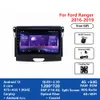 Android 12 Video Stereo 2 Din Car Radio Multimedia GPS-speler voor Ford Ranger 2016-2019 CarPlay