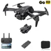 Drones Opvouwbare drone 4K HD Dubbele camera Afstandsbediening Helikopter Flip 3D Telebestuurde helikopter voor kinderen Tieners Speelgoedcadeaus