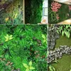 装飾的な花人工緑の植物シミュレーショングラスの家の装飾40x60cmの壁芝生エルスカフェの背景ジャングル