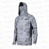 사냥 재킷 Pelagic Gear Mens Mask 긴 소매 낚시 셔츠 야외 UV 의류 후드 코트 Upf 선 스크린 통기성 안티 모기
