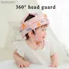 Kuddar 1st Anti-Collision Baby Toddler Cap justerbar andningsbar Baby Anti-Fall Head Protection CUP CAP Hjälm Barn CAREL231107