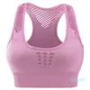 2023-Women's Tanks Summer Autumn Womens Sports Underwear Push Up Bra Comfy Breatble Workout Tops High Impact Running Fitness Nightwear