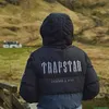 Trapstar Parkas pour hommes Trapstars veste en coton classique noire avec manteau de rue brodé explosif épais1yg7 885