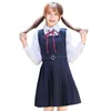 Costume Anime pour femmes, uniforme d'étudiant japonais, robe de marin de Style collège naval, ensembles d'uniformes de cosplay pour filles coréennes