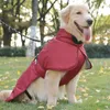 Abbigliamento per cani Giacca da esterno Cappotto per animali riflettente impermeabile Gilet invernale in cotone caldo Abbigliamento per cani per labrador medio di taglia grande
