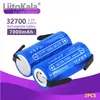 2PCS LiitoKala Lii-70A 3.2V 32700 6500mAh 7000mah LiFePO4 Batteria 35A Batteria a scarica continua massima 55A ad alta potenza