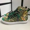 2023 Nya ankelstövlar Herr Sports Runner Shoes for Men High Top Sneakers Casual Trainers Women Tiger Dragon Snake Winter Boots With Box No6