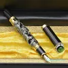 wholesale High quality Pen Unique Dragon Spit bead Reliefs Fountain pen office school supplies Writing Smooth ink pens