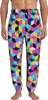 Herenbroek heren jogger 80s jogger trekstring sportbroek koeienprint workout met zak met zak