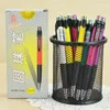 12Pcs 0.7mm Ballpoint Pen Roller Ball Blue Ink Office School Supplies Stationery With Retail Package Feb7