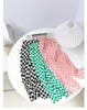 Leggings Tights Girls Pants Spring and Summer Children S Checkerboard Fashionable Wide Leg Ice Silk Straight 230407