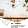 Ramar PO Wall Wire Grid 1 PC Mount Picture Storage Holder Bakgrundsram Display | 37x37x0 2cm