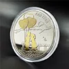 Artes e artesanato Coin Commemoration Wish Coin