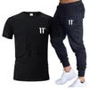 Mens Tracksuits Quick Dry Mens Set Running Compression Sport Surs Basketball Tights Kläder Gym Fitness Jogging SporteWe 230406