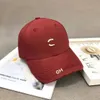 Fashion Style Designer Brief Baseballmützen Luxus Strandhüte Einfache Herren Sport Atmungsaktive Entspannungskappen Hochwertiges Geschenk