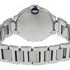 Business de moda Mulheres / homens Diamante Quartz Aço inoxidável Relógio duplo Sapphire Glass Watch Deep Wateropers Watch