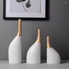 Vases Modern Simple Light Luxury Phnom Penh Home Accessories Living Room Model Decorated With Ceramic Decoration Marble