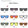 Sunglasses 2024 Sunglasses Mens Classic Square Sunglasses Brand Design UV400 Protective Shadow Polishing Oculos de Sol hombre Glasses DriverC24320