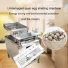 Máquina automática de descascar ovos de codorna elétrica descascadora de ovos de codorna comercial de aço inoxidável