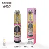 野生の使い捨ての蒸気7200パフTastefog air ajdustable e-cigarette wholesale oem