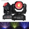 Moving Head Lights Mini RGB Led 4in1 50W Kaléidoscope Tête Mobile Boule Magique Lumière DMX512 Faisceau Lumière DJ Disco Bar Party Éclairage de Scène Q231107