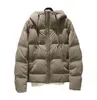 Men's Down Parkas Winter Mens Air Puff Down Jacket Mens Short Pressed Rubber Hooded Down Jacket F7lx