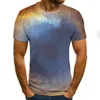 Men's T Shirts Camiseta Estampada Cu Estrelado Masculina Camisa Curta Para Vero Com Estampa 3d Gola Redonda Moda De 2023