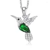 Necklace Earrings Set Fashion Animal Bird Pendant And Stud Jewelry Women Elegant Accessories