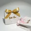 Papel de regalo Caja de dulces de mármol Gris Gracias Cartón es Embalaje Bolsa pequeña para boda Saby Shower Party Decorar 230406