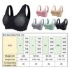 Completo da yoga Donna Top Canotta Comfort senza cuciture Reggiseno push up Shapewear Stretch Comodo sportivo Reggiseno in pizzo sexy Bralette con imbottitura