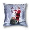 Kerstversiering Kerstkussenhoes - Upgrade uw woonkamerdecor met een feestelijk gevoel Home Decor case art kussenhoes R231107