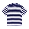 Męskie koszulki polo z okrągłym dekoltem, haftowane i drukowane, polarowe ubrania letnie z czystej bawełny ulicznej 2111d
