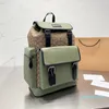Luksusowy projektant plecak torebki projektant projektant Luksusowy plecak duży temperament Torba turystyczna wszechstronna 66 Plecak Materiał skórzany