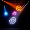 Luzes de cabeça móvel SHEHDS Novo feixe LED 300W Iluminação de cabeça móvel 8 + 16 Prisma Frost Effect Rainbow Wheel para DJ Bar Disco Party Wedding Stage Q231107