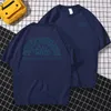 Mens Tshirts Vintage Men Crasual Summer уникальный хип -хоп Негабаритный Deusexmachina Tshirt мужской графические футболки с коротким рукавом Tops S3XL 230406