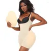 Shapers Femmes Femmes Body Sexy avec coussinets de hanche Sous-vêtements amincissants Big Fesses Body Shaper Belly Compression Shapewear