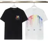 2023 New Man Leisure T Shirt Design Series Print Short Sleeve Pure Cotton Tees Lovers Tops Volous Generation S إلى XXXL 25 Styles