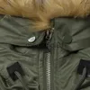 Homens Down Parkas Novo Inverno N3B Puffer Jaqueta Homens Longo Canadá Casaco Militar Capuz de Pele Quente Trincheira Camuflagem Tático Bomber Exército Coreano Parka J231107