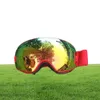 الرجال المحترفين للنساء التزلج نظارات نظارات العينين مزدوجة الطبقات UV400 Antifog Big Ski Mask Glasses Goggles1419429