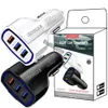 35W 7A 3.1A Charge rapide rapide 3 ports USB Chargeur de voiture Véhicule Chargeurs de voiture Adaptateurs d'alimentation pour IPhone 13 14 15 Pro Max Samsung tablette PC Mp3