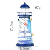 Decorative Objects Figurines Mediterranean lighthouse candlestick mini sailing family wedding decoration craft gift 230406