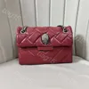 borsa da uomo famosa borsa kurt geiger borsa arcobaleno Borsa firmata 10a Pelle Londra Donna Uomo Mini Borsa a tracolla Cartello in metallo Pochette Pochette Tote Crossbody