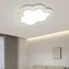 Plafonniers en forme de nuage blanc moderne spectre complet 45W 60W lumière continue pour chambre couloir balcon lampe décorative