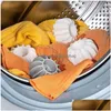Andra tvättprodukter Sile Magic Ball återanvändbara kläder Hårrengöringsverktyg PET Tvätt H DHZRM