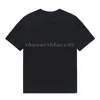 T-shirt de luxe pour hommes, imprimé de lettres personnalisées, manches courtes, respirant, décontracté, haut tendance, noir et blanc, été