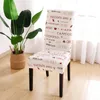 Chair Covers Beautiful Butterfly Printing Cover Spandex Slipcover Removable Anti-dirty El Kitchen Seat Home Dining Office