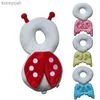 Kuddar Nytt helt söt baby spädbarnsbestående Nyfödd huvud Back Protector Safety Pad Harness Headbonat Cartoon Baby Head Protection Padl231106