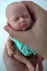 Dockor 7 "Micro Preemie Full Silicone Baby Doll Sweet Dreams" Bella "och" Jose "Liftelike Mini Reborn Doll Surprise Children Anti-Stress 230406