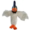 Halloween White Eagle Mascot Costumes Högkvalitativ tecknad temaparaktär Karneval Unisex Vuxna storlekar Dräkt Julfestdräkt för män Kvinnor